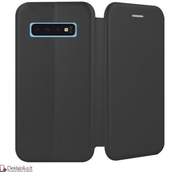Telone dirbtinos odos dėklas - juodas (Samsung Galaxy Note 8)